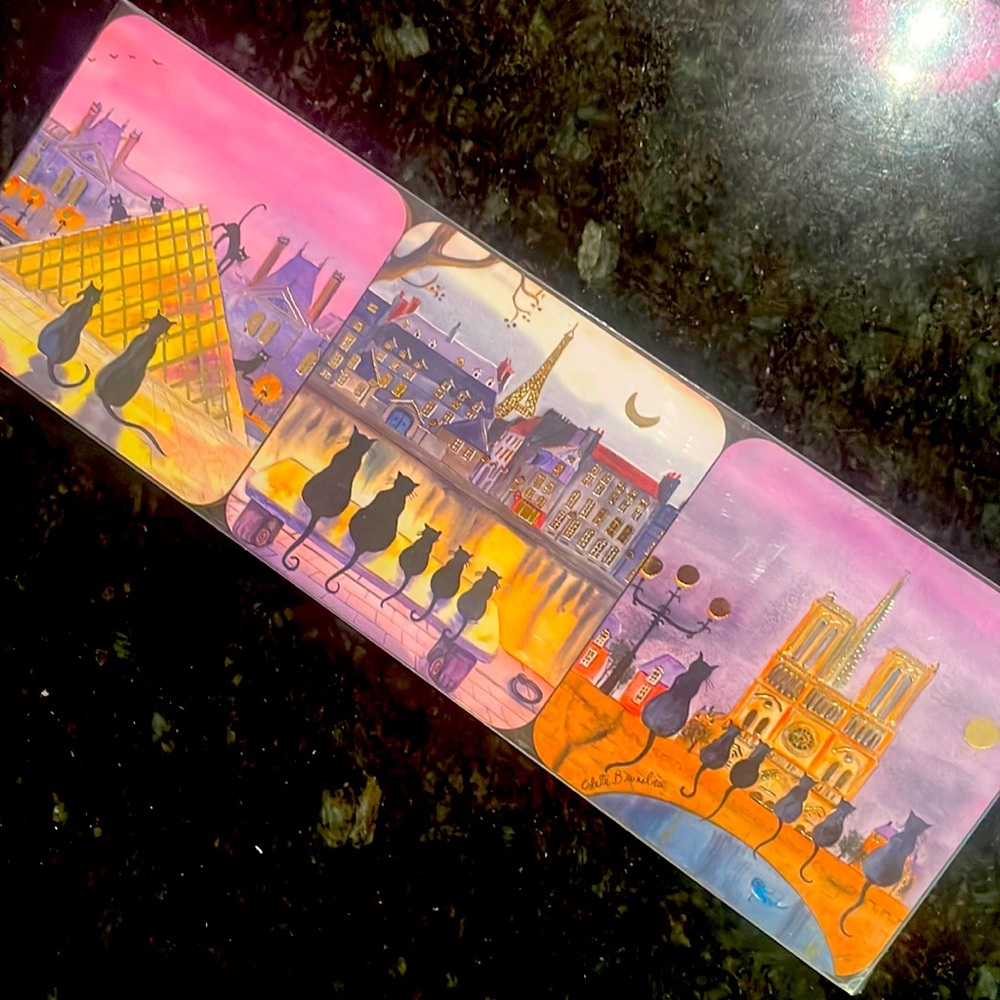 CARTESDART PINK PARIS COASTERS (6)